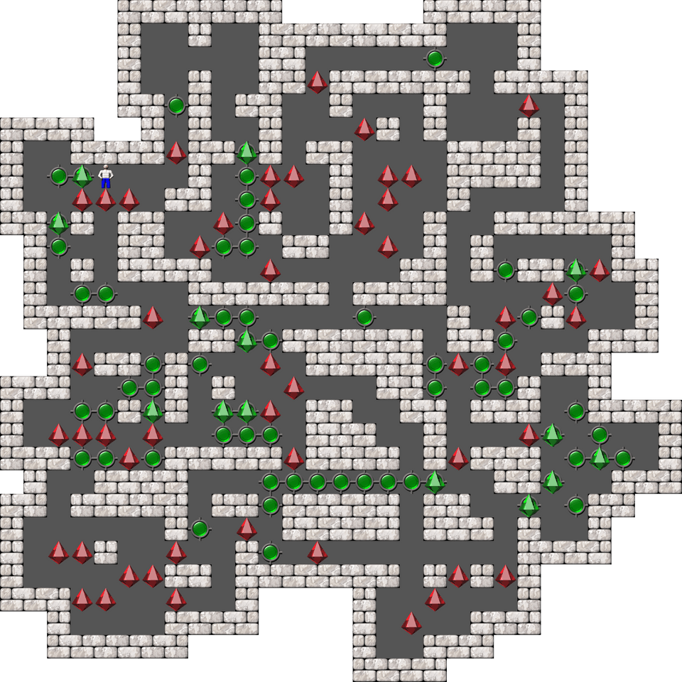 Sokoban Kevin B. Reilly Arranged level 98